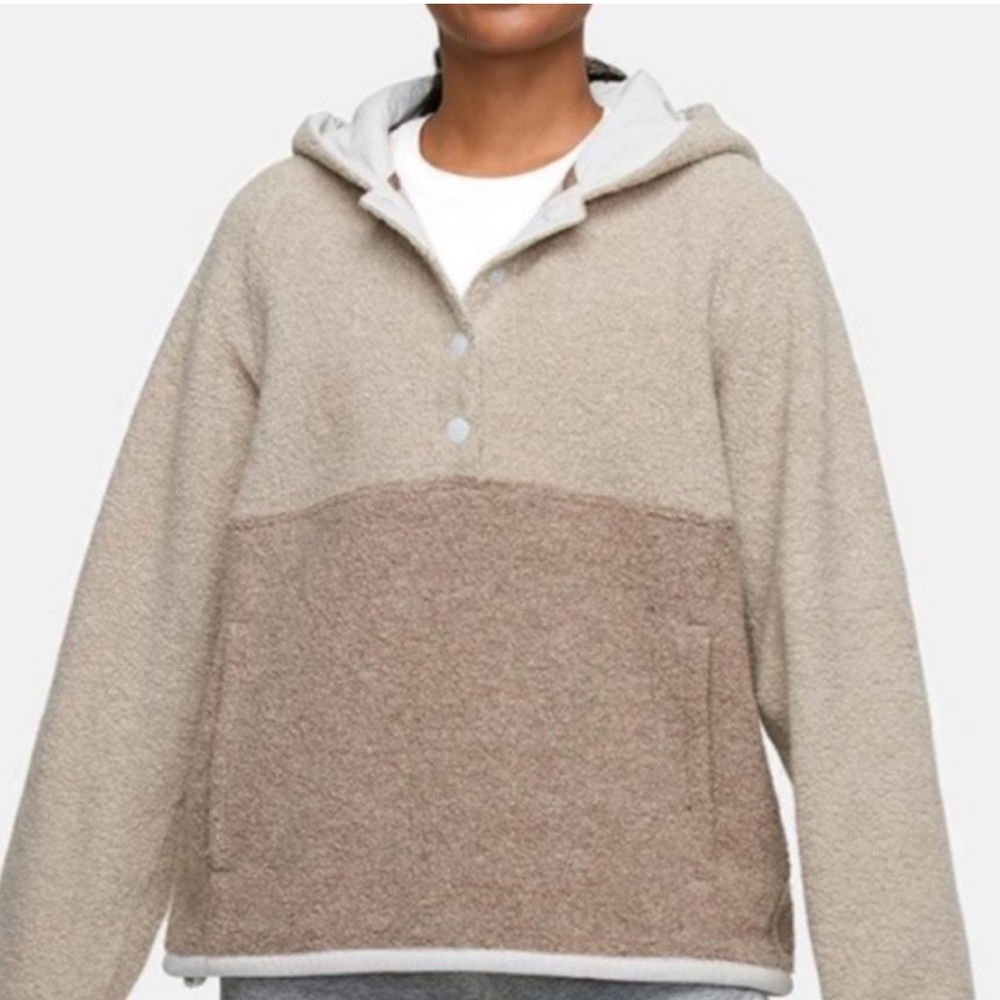 Outdoor Voices Pullover Hoodie (button style)